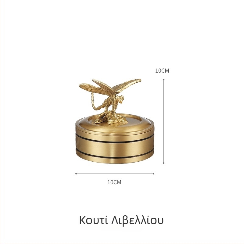 Θήκη κοσμημάτων από ορείχαλκο σε στιλ ελαφριάς πολυτέλειας, ευρωπαϊκού σχεδιασμού αποθήκευσης, φινίρισμα βαμμένο και ηλεκτροπλατιωμένο, δυνατότητα προσαρμογής επεξεργασίας και άδεια ιδιωτικής ετικέτας