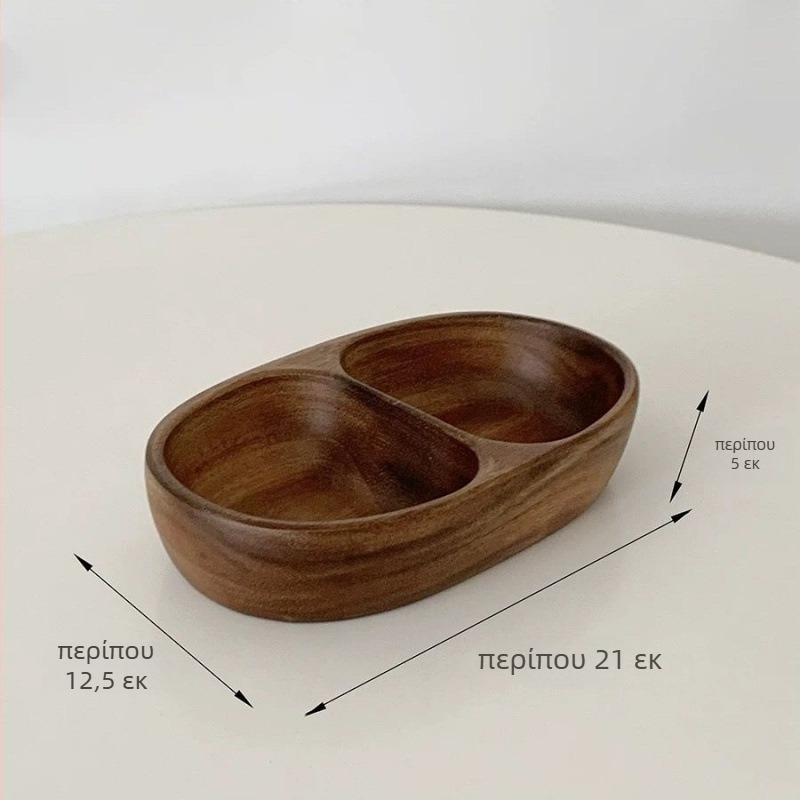 Ξύλινος δίσκος γραφείου σε ιαπωνικό στυλ για κοσμήματα και μικροαντικείμενα