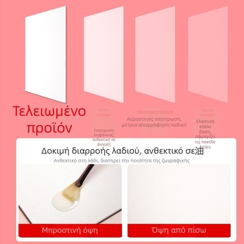 Πίνακας λαδομπογιάς με επιφάνεια από χαρτί για παιδιά, без πλαίσιο, κατάλληλος για ακρυλικό, IP εξουσιοδότηση: Όχι