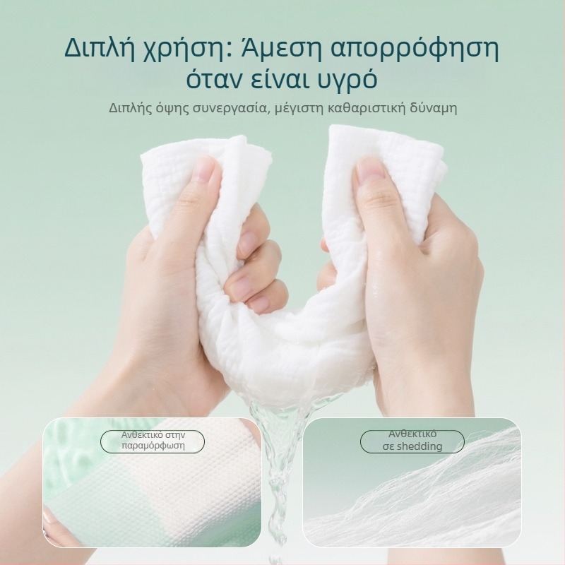 Little Spirit Μίας χρήσης κρεμάμενη πετσέτα για υγρή και στεγνή χρήση, 600 γρ, φυτικές ίνες, απλό ύφανση, κυκλοφόρησε το 2024