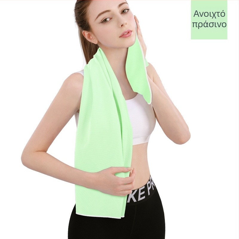 Δροσερή πετσέτα από την Yishuang - απλή ύφανση, AB νήματα, 70 g, απορρόφηση νερού 0-5 s.