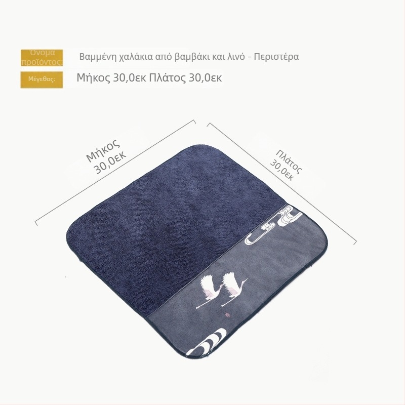 Αξεσουάρ τελετής τσαγιού από ύφασμα – Προέλευση Ντεχουά, εκτυπωμένο λογότυπο, Πρώτης Τάξης ποιότητα, δυνατότητα ιδιωτικής ετικέτας