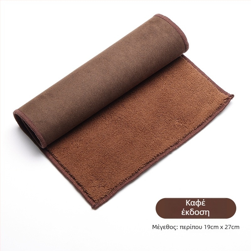 Πετσέτα αυτοκινήτου από σουέ, διπλής όψης, εξαιρετικά απορροφητική, χωρίς ίνες