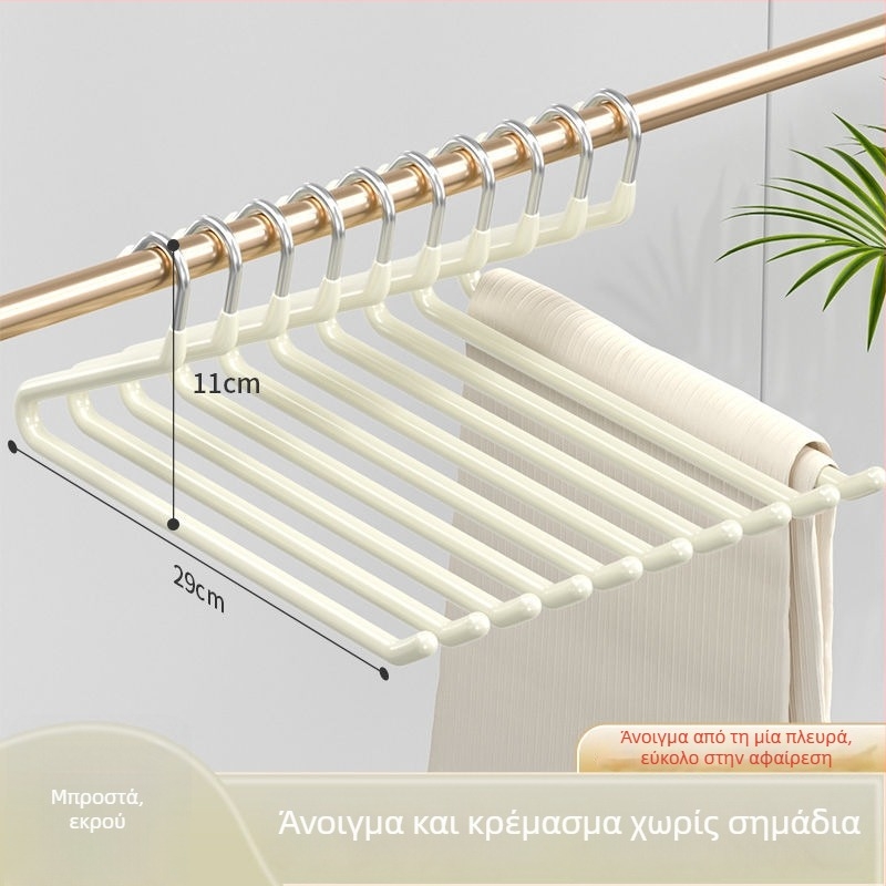 Κρεμάστρα παντελονιών από ανοξείδωτο ατσάλι σε μορφή χήνας, αντιολισθητικά κλιπ για οικιακή ντουλάπα, μοντέρνο μινιμαλιστικό στυλ