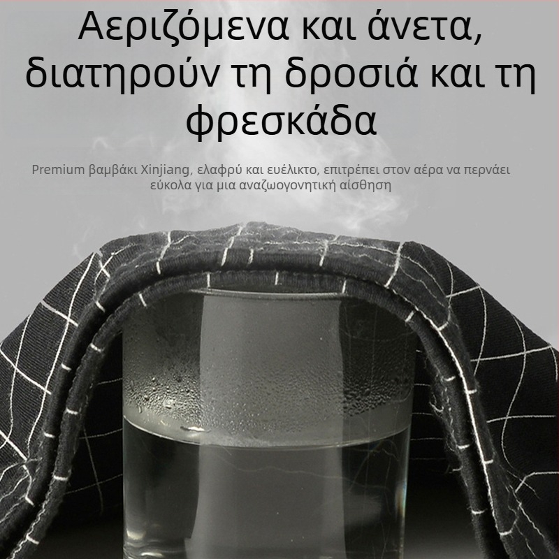 Ανδρικά μποξεράκια Arlo από 100% βαμβάκι, άνετα και διαπνέοντα, για εφήβους και αγόρια, για όλες τις εποχές.