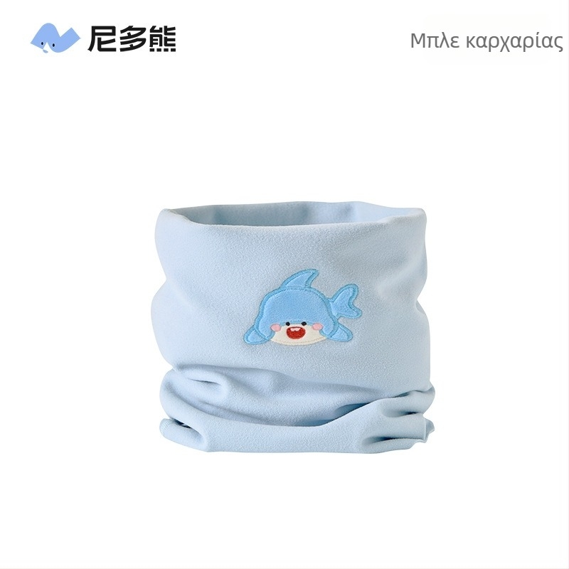 Nidobear Μωρό Κασκόλ Λαιμού από 100% βαμβάκι, για τον χειμώνα, μοτίβο καρτούν, unisex