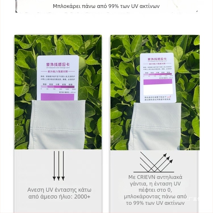 Unisex ποδηλατικά γάντια με προστασία UV