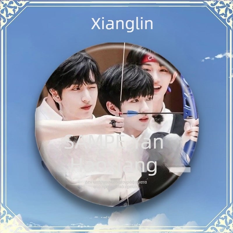 Καρφίτσα σακιδίου – φαν merch, Tinplate υλικό