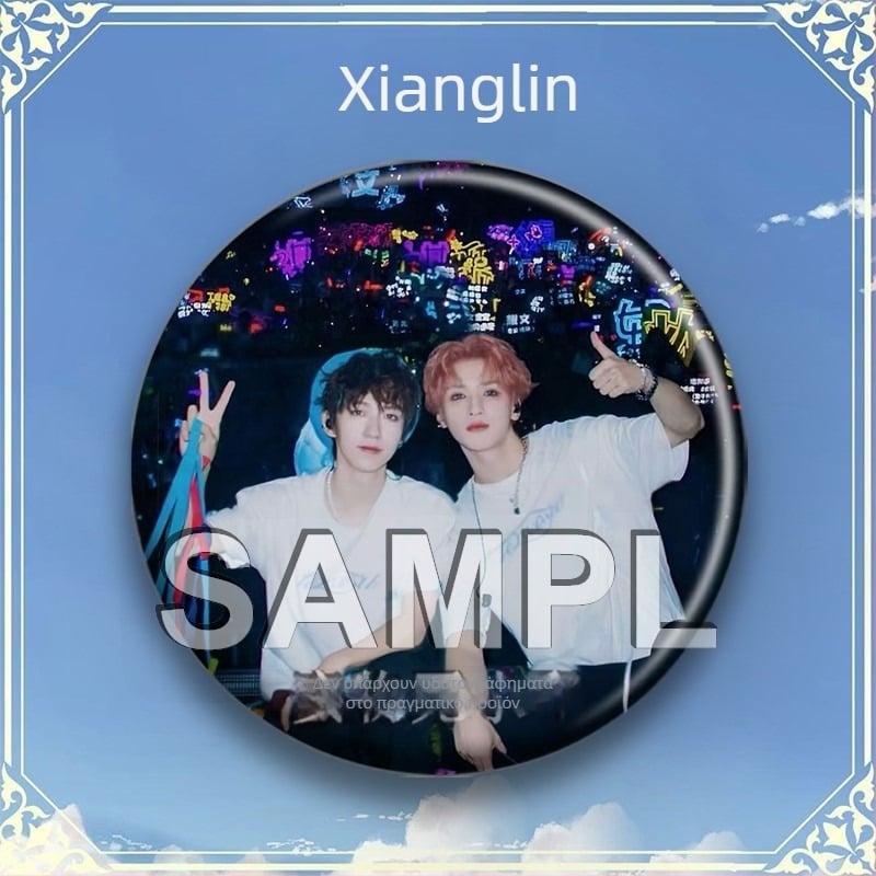 Καρφίτσα σακιδίου – φαν merch, Tinplate υλικό