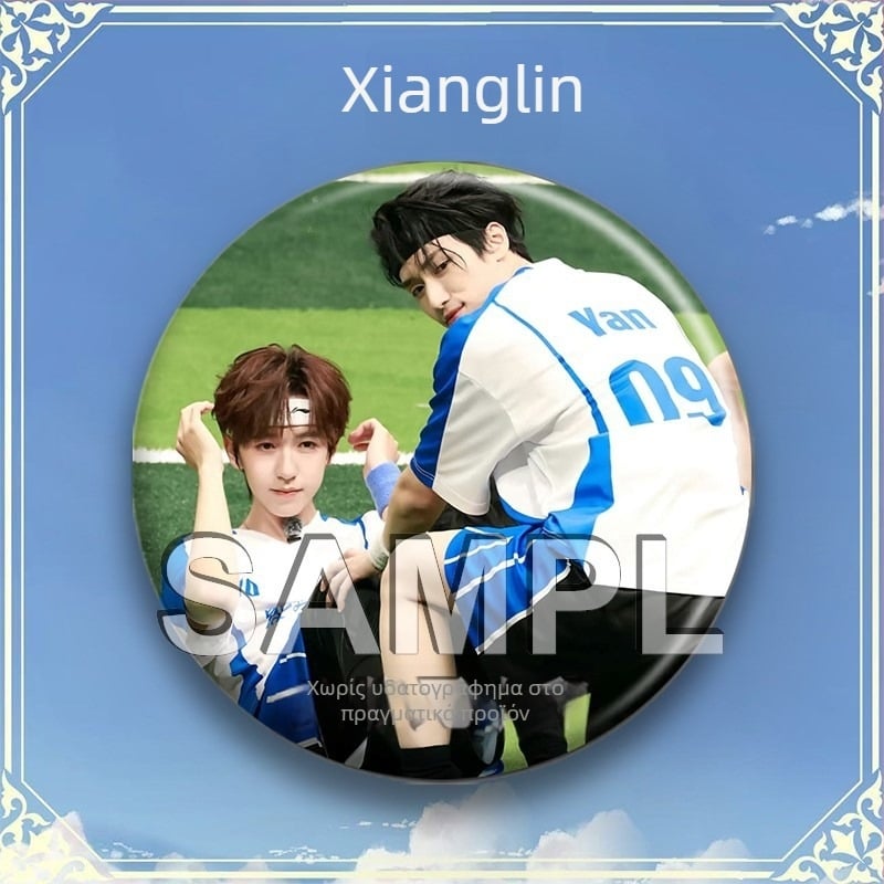 Καρφίτσα σακιδίου – φαν merch, Tinplate υλικό