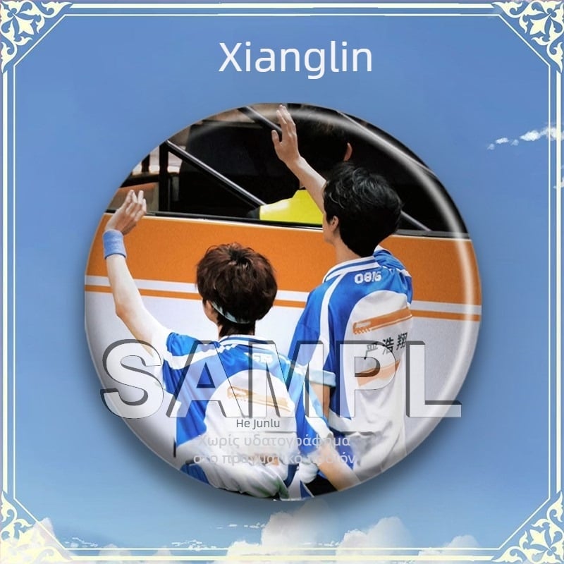 Καρφίτσα σακιδίου – φαν merch, Tinplate υλικό