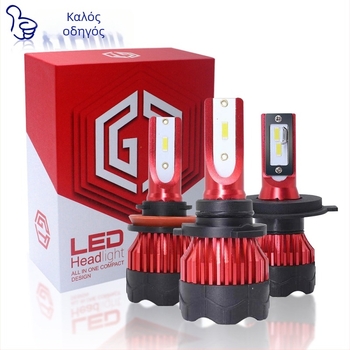 Κ5 LED εμπρός φανάρι αυτοκινήτου, συμβατό με H7/H11, 12V, 60W, 10000 lm, καθολικά LED φώτα αυτοκινήτου