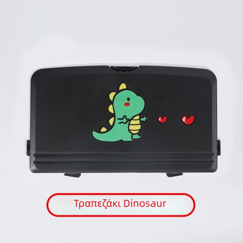 Τραπεζάκι φαγητού αυτοκινήτου για πίσω κάθισμα με χώρο αποθήκευσης - McLaren E-21qw, τεχνητή μοριοσανίδα, ενσωματωμένη εγκατάσταση, λειτουργία: αναδίπλωση