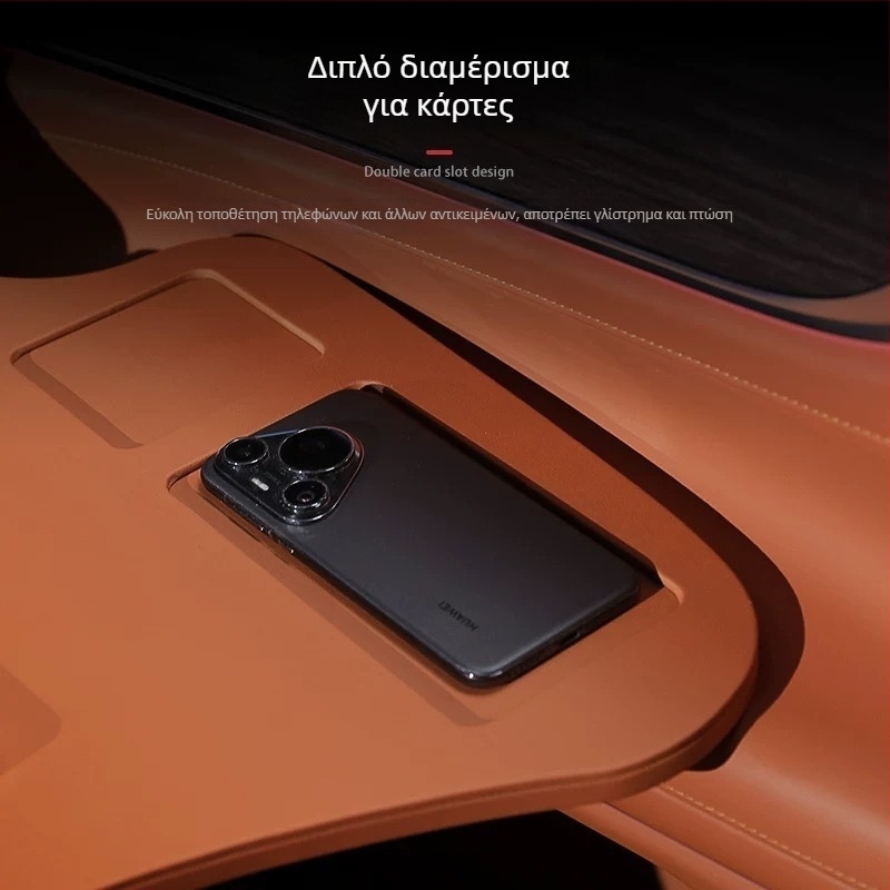 Αναδιπλούμενο τραπεζάκι αυτοκινήτου για εμπρός и πίσω καθίσματα — πολυλειτουργικό για γραφείο και φαγητό; υλικά: ξύλο και άλλα; εγκατάσταση: τοίχος; παγκόσμια συμβατότητα