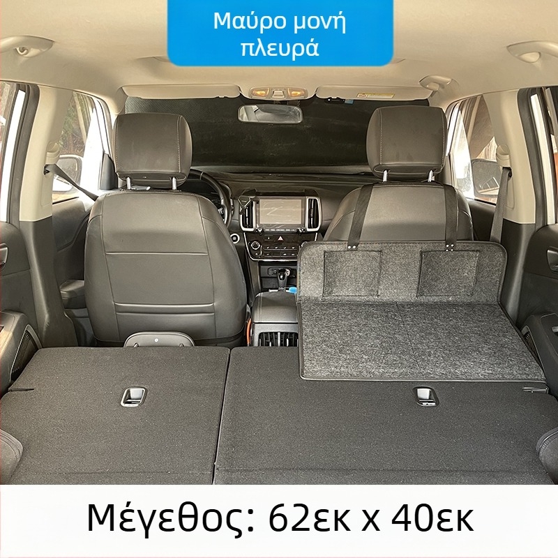 Κρεβάτι ταξιδιού για SUV για το πίσω πορτμπαγκάζ — αυτόματη πλήρωση, ύφασμα φλοκ, μοντέλο 1537-3