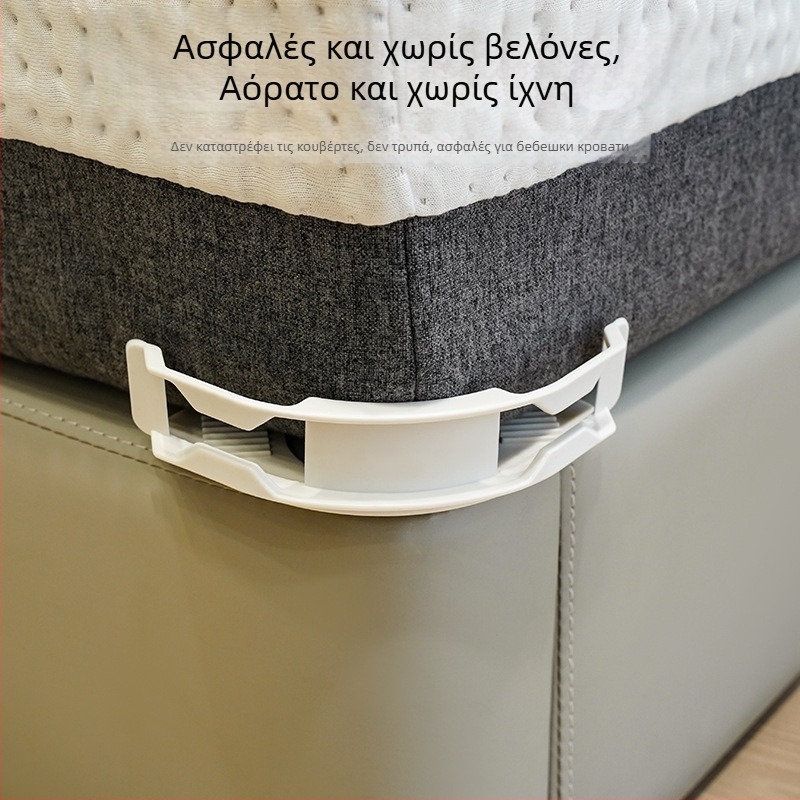 Κλιπ για σεντόνια, μη ολισθηρό, αόρατο κούμπωμα, PP υλικό, αγροτικό στυλ