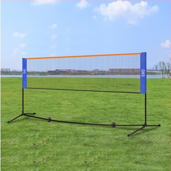 Πλαίσιο δικτύου μπάντμιντον – φορητό, αναδιπλούμενο για υπαίθριους αγώνες, αλουμίνιο, μάρκα Dicos, δυνατότητα ιδιωτικής ετικέτας