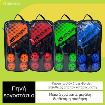 Σετ ρακέτες pickleball – Burning Wings, 249 g, υψηλής ποιότητας ξύλο φτελιάς