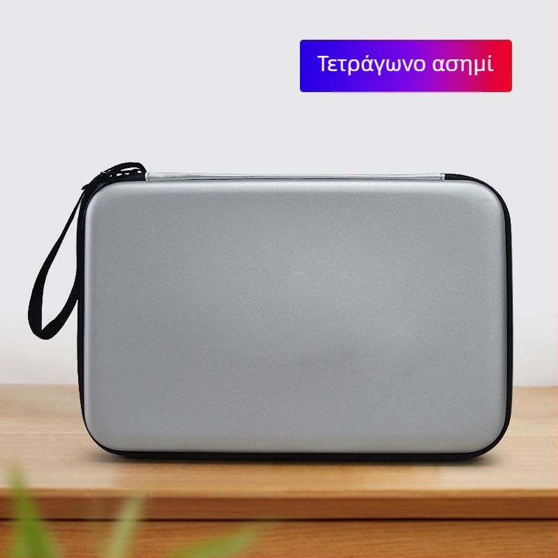 Κάλυμμα ρακέτας επιτραπέζιου τένις – τετράγωνη αδιάβροχη σκληρή θήκη, προστασία από πτώσεις, θήκη αποθήκευσης σε σχήμα κολοκύθας