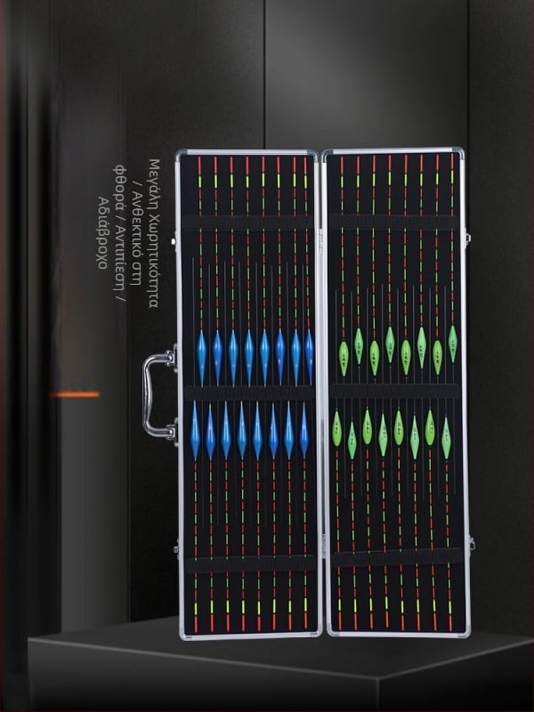 Κουτί από κράμα αλουμινίου για ψαρευτικά φλουριά, επεκτεινόμενο, με μεγάλο αποθηκευτικό χώρο (Προέλευση: Κίνα; Υλικό: Αλουμίνιο; Μάρκα: Άλλο; Χωρίς ιδιωτικό σήμα)