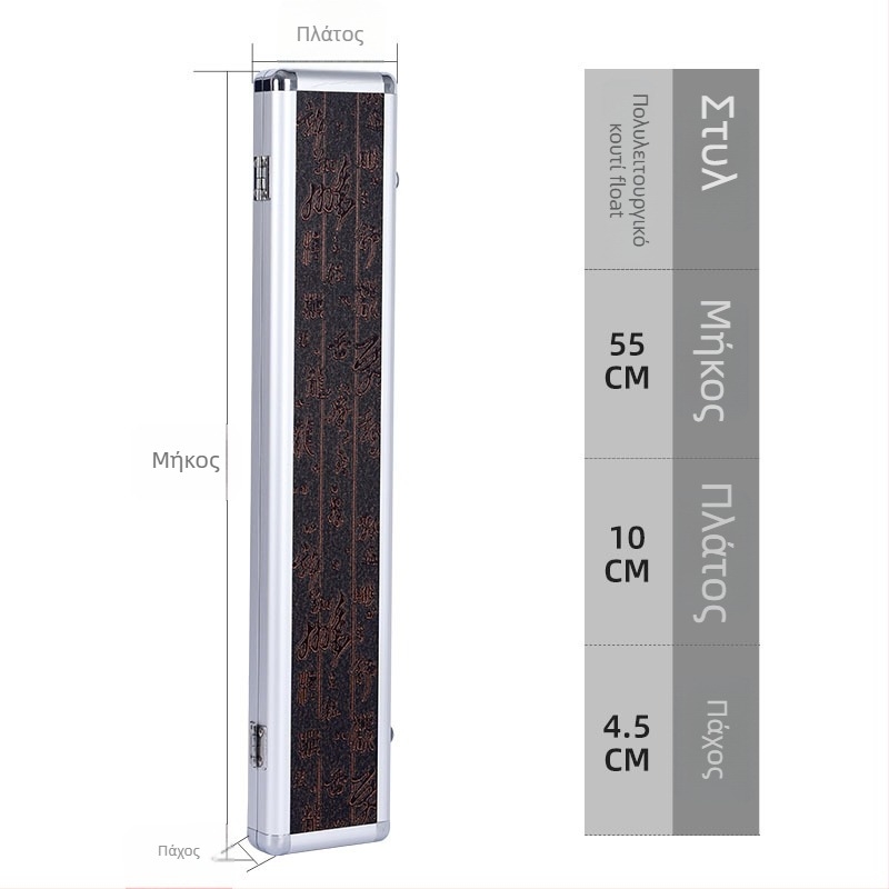 Κουτί από κράμα αλουμινίου για ψαρευτικά φλουριά, επεκτεινόμενο, με μεγάλο αποθηκευτικό χώρο (Προέλευση: Κίνα; Υλικό: Αλουμίνιο; Μάρκα: Άλλο; Χωρίς ιδιωτικό σήμα)