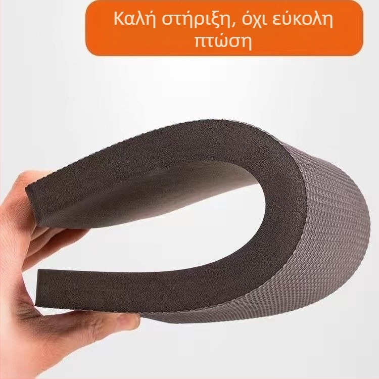 Μάτ γιόγκα με μαξιλάρι γονάτου και μαξιλάρι γονατισμού για ασκήσεις κοιλιάς, απορροφητικό κραδασμών, πολυεστέρας-βαμβάκι, πάχος 4.5