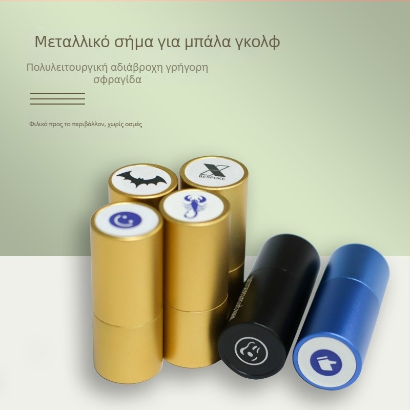 Σφραγίδα για μπάλες γκολφ – κυλινδρική, πλαστική, φωτοευαίσθητη επιφάνεια εκτύπωσης, μοντέλο SG-11