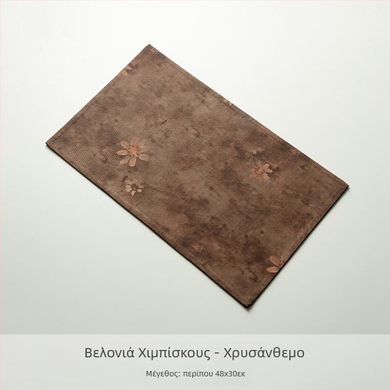Changpju βαμβακο-λινο αξεσουάρ τελετής τσαγιού – Νέο κινέζικό στυλ, κεντημένο Dandelion πατάκι τσαγιού