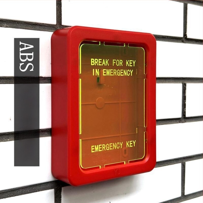 Κιβώτιο κλειδιών έκτακτης ανάγκης για πόρτες διαφυγής και παράθυρα πυρασφάλειας (ABS, μοντέλο Default wde938vz7suy1pzj1l3b, κατάλληλο για γραφεία, πάχος ράβδου κλειδώματος 111 mm)