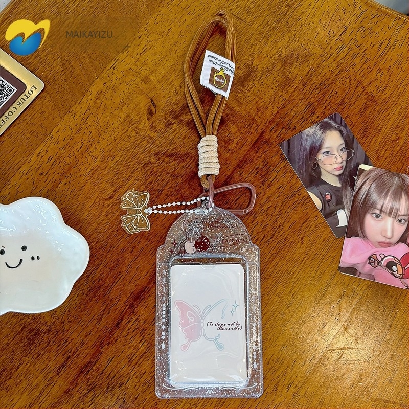 Διαφανής θήκη καρτών PVC για κάρτες ID/πρόσβασης, φοιτητικές κάρτες και κάρτες λεωφορείου/μετρό — στυλ INS