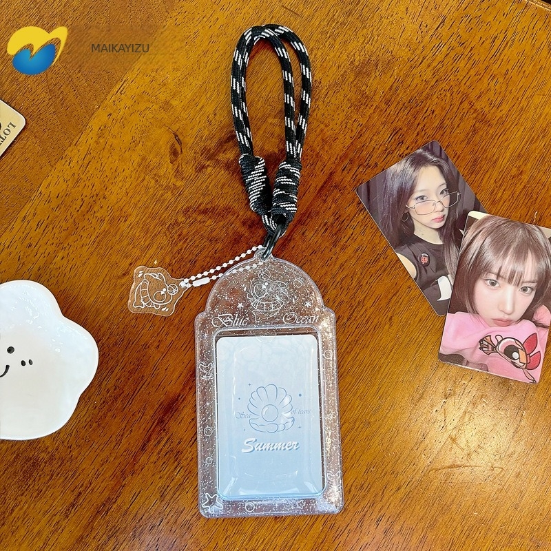 Διαφανής θήκη καρτών PVC για κάρτες ID/πρόσβασης, φοιτητικές κάρτες και κάρτες λεωφορείου/μετρό — στυλ INS