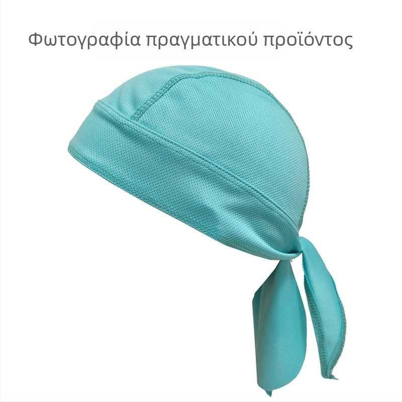 Ποδηλατικό καπέλο με δίχτυ ύφασμα που στεγνώνει γρήγορα, καπελάκι σε στυλ πειρατή για προστασία από τον ήλιο το καλοκαίρι, υπαίθρια οδήγηση
