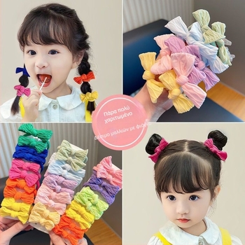 Αξεσουάρ μαλλιών για παιδιά με φιόγκο από νάιλον, χειροποίητο, γλυκό στυλ, κεφαλόδεσμος, Άνοιξη 2023