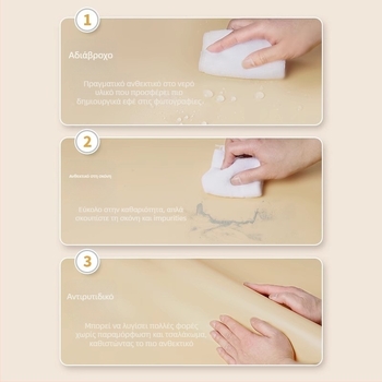 PVC φόντου πίνακας με ματ φινίρισμα, αδιάβροχος για φωτογράφηση προϊόντων, με Τ-στήριγμα