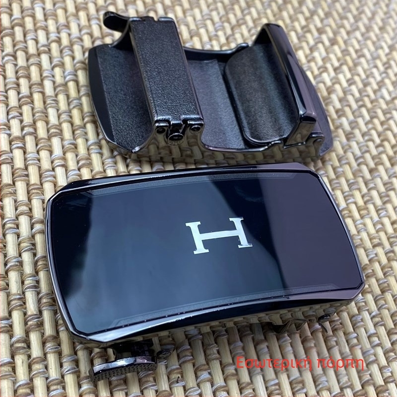 Αυτόματη πόρπη ζώνης – κράμα ψευδαργύρου, ορθογώνιο σχήμα, μοτίβο με γράμματα, στυλ ανάπαυσης, για εξωτερικές δραστηριότητες