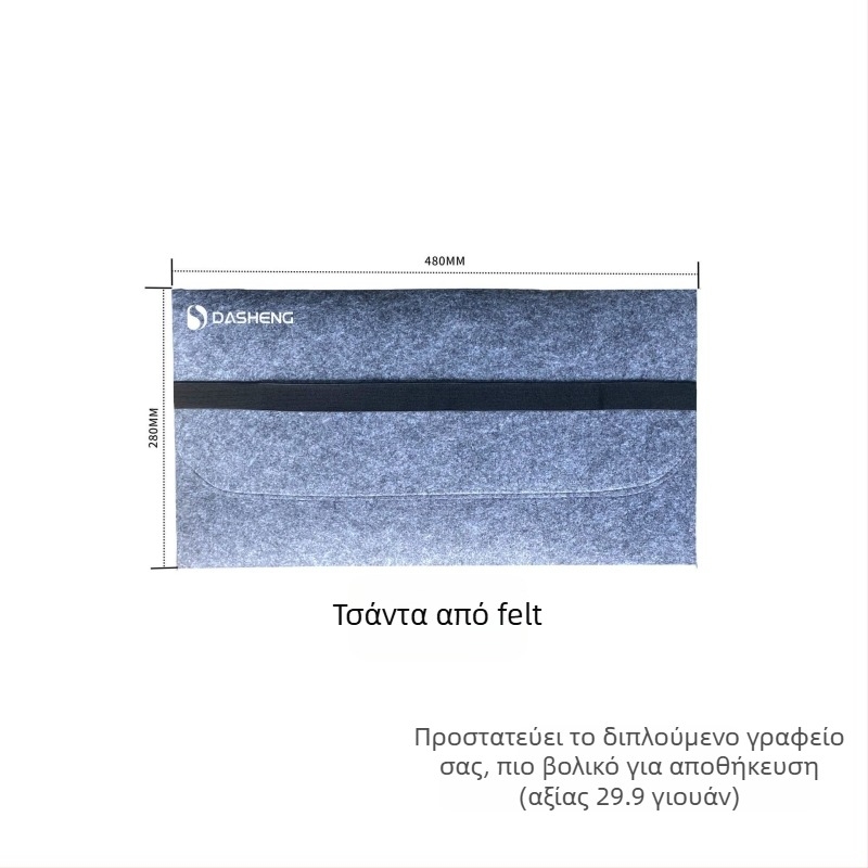 Αναδιπλούμενο τραπεζάκι αυτοκινήτου για φορητό/tablet – καθολικό, πολυλειτουργικό, ελαφρύ τεχνητό πάνελ, ενσωματωμένο στερεωτικό