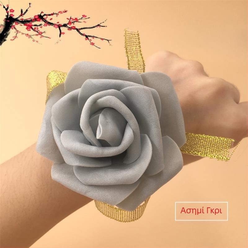 Μεταξένιο λουλούδι για τον καρπό του χεριού | Zhaoxin | Για γάμους, νύφες και σχολικές δραστηριότητες | Δώρο έτοιμο