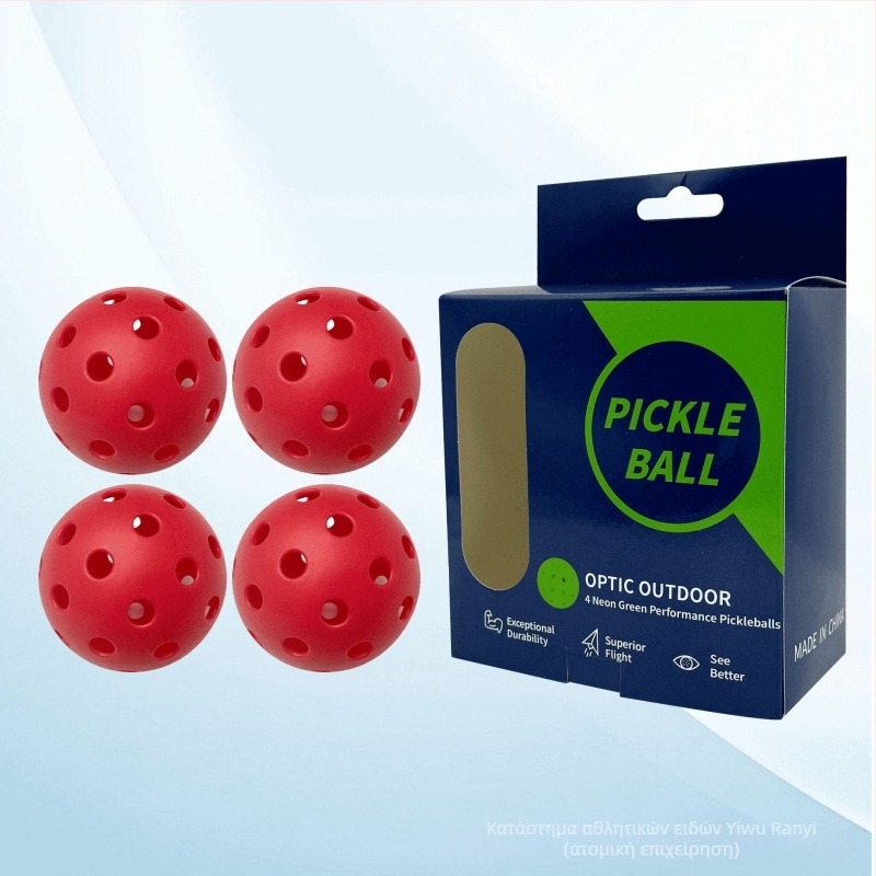 Μπάλα pickleball Burning Wings, 40 τρύπες, υλικό TPE, 26 γρ.