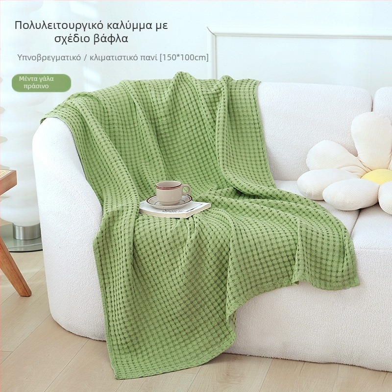 Βαμβακερή πετσέτα-κουβέρτα, 300–499 g, τετρά εποχές, μοντέρνο στυλ απλότητας