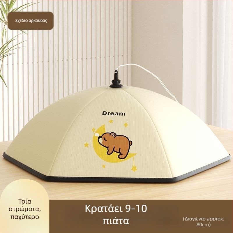 Αναδιπλούμενο μονωμένο κάλυμμα φαγητού Purple Charm Workshop – gabardine + αλουμινόφυλλο, μοντέρνο στυλ, Πολυλειτουργικό, Μόνωση, Προστασία από σκόνη