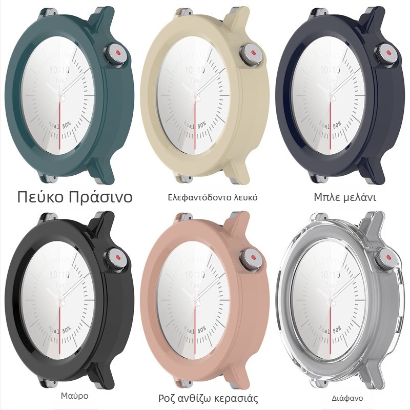 Θήκη προστασίας CMF Watch3 Pro από πολυκαρβονάτο και tempered glass, συμβατή με CMF Watch3 Pro, βάρος 10.6 g, μοντέλο A00215
