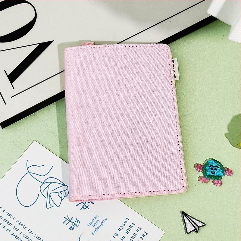 Οργανωτής Διαβατηρίου και Καρτών — Ενσωματωμένη Θήκη Κάρτας, Καμβάς Αποθήκευσης για Ταξίδια, Unisex (Yi Jin, Αστικός Μινιμαλισμός, Άνοιξη 2025)