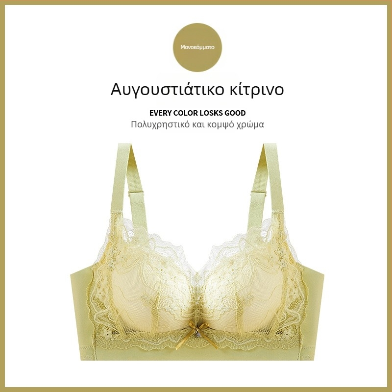 Σουτιέν μορφοποίησης, χωρίς μαγνήτες, χωρίς μεταλλικά εξαρτήματα; Κύπελλο 3/4; θήκη чашων: λεπτή επάνω, παχύτερο κάτω; ρυθμιζόμενες τιράντες; πίσω κούμπωμα με τρεις σειρές αγκιστριών; ύφασμα νάιλον-σπάντεξ