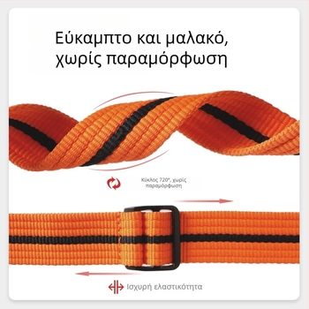 Νάιλον λουρί για Garmin Fenix 8/7X και Forerunner 255 — πλεκτό νάιλον; διαστάσεις 22 mm και 26 mm; αθλητικό στυλ; αγκράφα