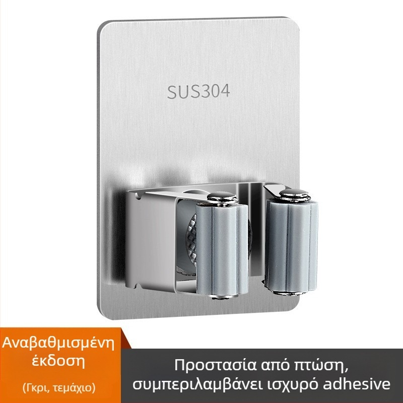 Αυτοκόλλητο άγκιστρο για σφουγγαρίστρα και κρεμάστρα σκούπας μπάνιου — ανοξείδωτο ατσάλι, Jinlongda, 60-70 g, στυλ: νέο κινέζικο στυλ