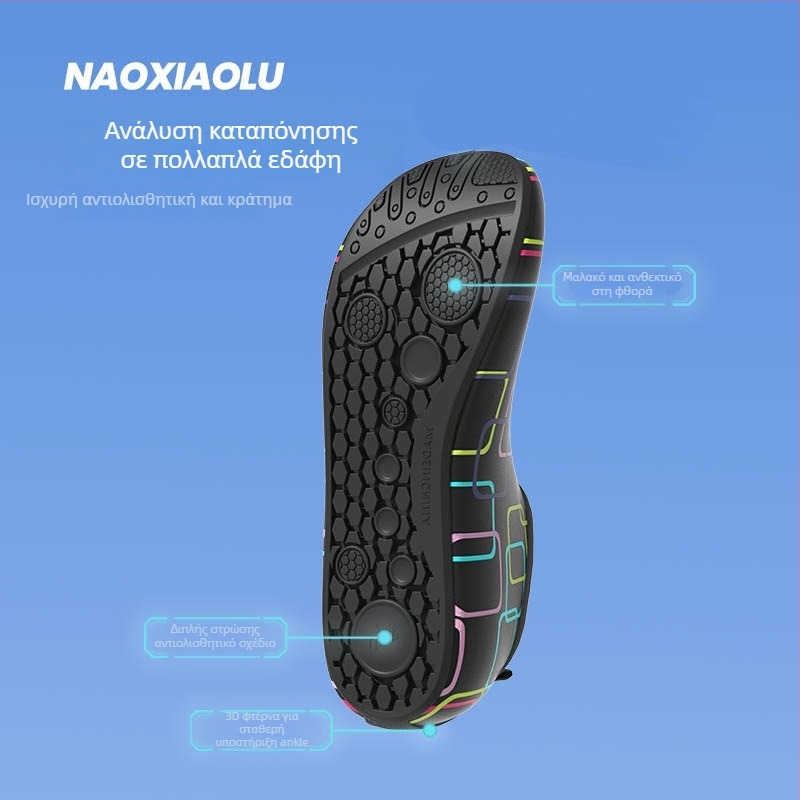 PVC κάλτσες κατάδυσης από τη Niu xiaolu — Αντιολισθητικές, Ανοχές σε κόψιμο, Μαλακή σόλα