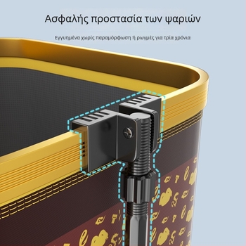 Antel προστατευτική τσάντα για ψάρια από ενισχυμένο κράμα ψευδάργύρου με παχυσμένο επενδυμένο δίχτυ