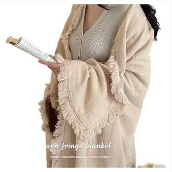 Πετσέτα-κουβέρτα από πολυεστέρα, κάτω από 300 g, για όλες τις εποχές, σκανδιναβικό στυλ