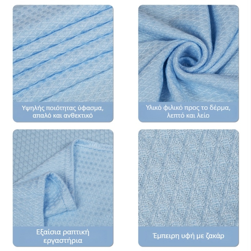 Κουβέρτα από ίνες μπαμπού με ice silk, 1000–1499 γρ, Καλοκαίρι, Σε ενιαίο χρώμα, Σύγχρονο μινιμαλιστικό στυλ