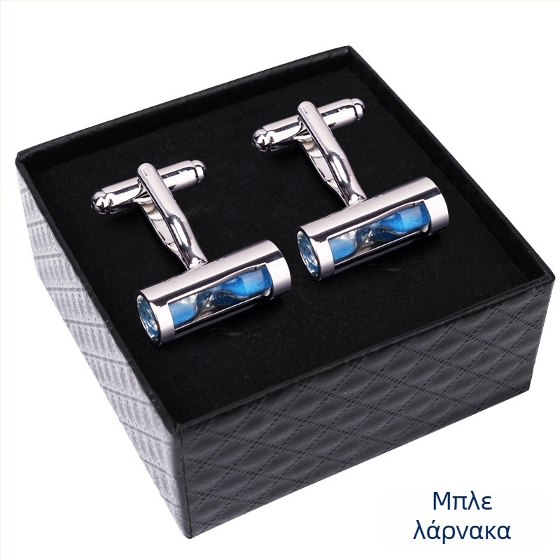 Κουμπιά μανικετόκουμπα (κράμα, απλό ανδρικό στυλ, γεωμετρικός σχεδιασμός, ηλεκτροπλατίωση)